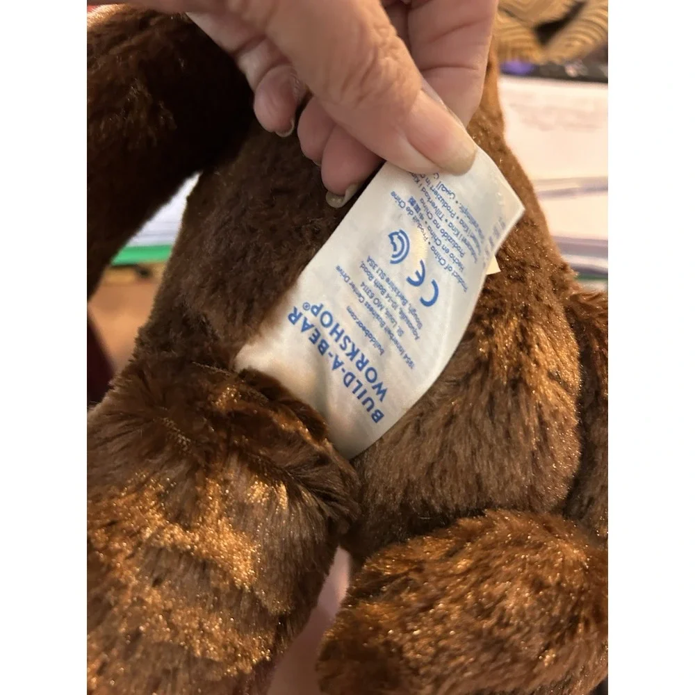 Build A Bear Smiley Monkey‎ Brown Plush 18